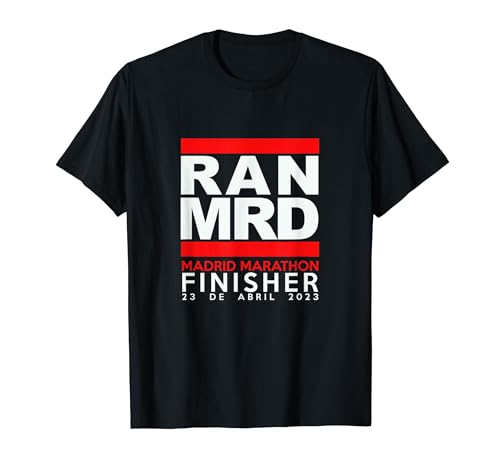 Maratón de MADRID 2023 Finisher Camiseta